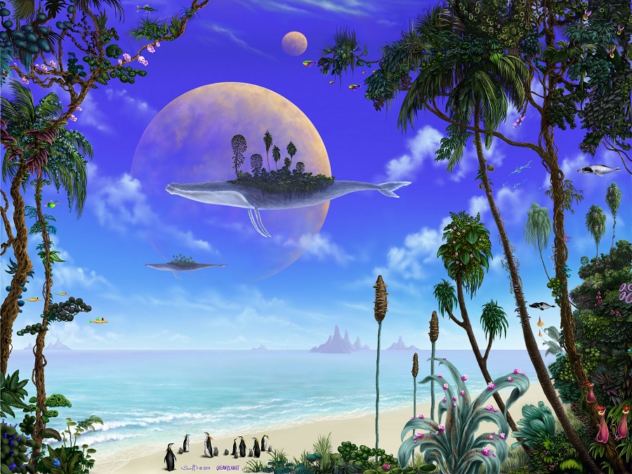 Hiker with a map looking out over a mountain range